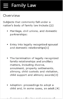 Family Law android App screenshot 0